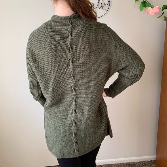 Ultra Flirt Sweaters - Ultra Flirt • Green Cardigan